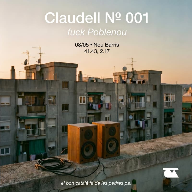 Cover Image for Claudell Nº 01 — f*ck poblenou