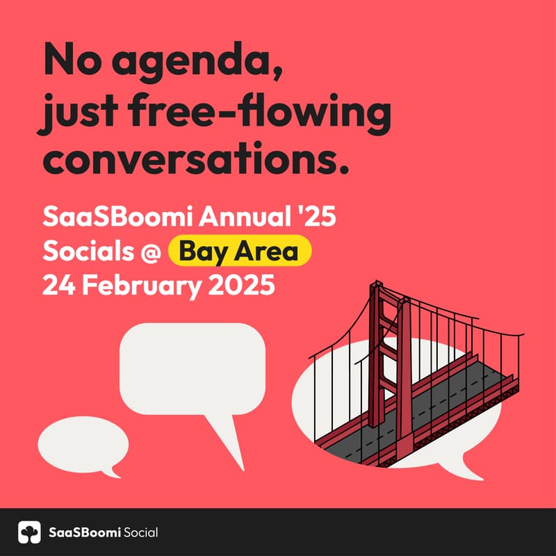 Cover Image for SaaSBoomi Bay Area Social
