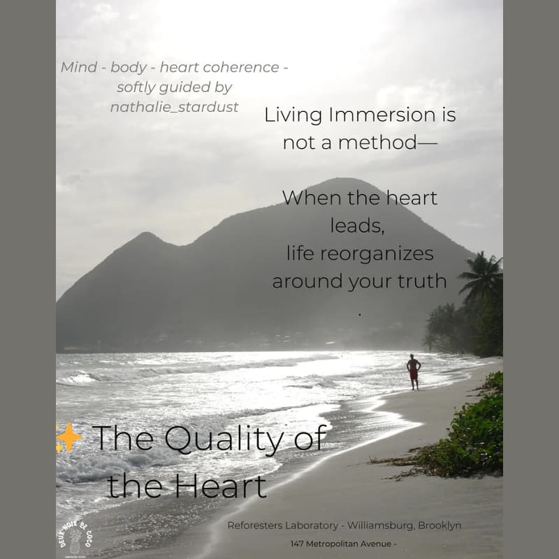 Cover Image for Living Immersion : Quality of the Heart - Feel & Be Love
