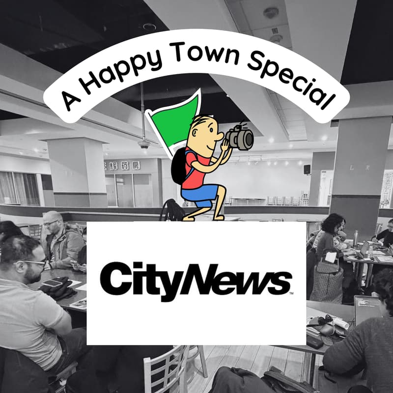Cover Image for A Happy Town Special: Join us for a CityTV News segment!
