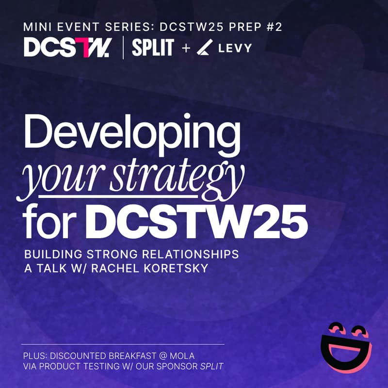 Cover Image for DCSTW Prep #2: Maximizing DC Startup & Tech Week w/ Rachel Koretsky