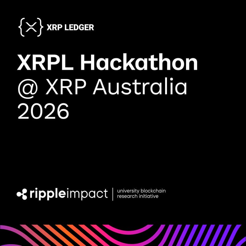 Cover Image for XRPL Hackathon @ XRP Australia 2026