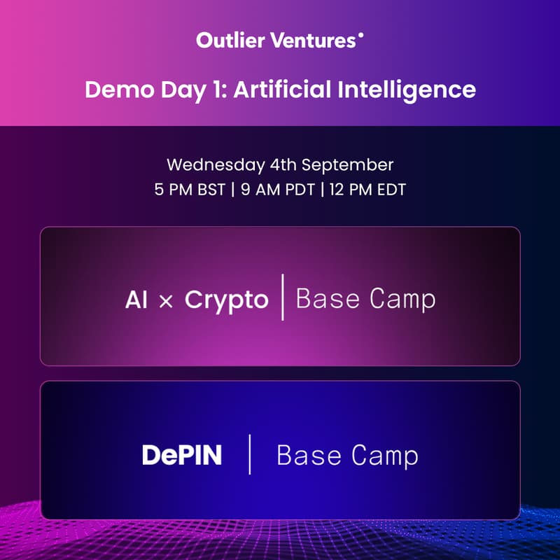 Cover Image for OV Demo Day 1: Artificial Intelligence (Session 2, EU/US timezone)