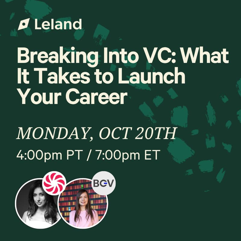 Cover Image for Breaking Into VC: What It Takes to Launch Your Career