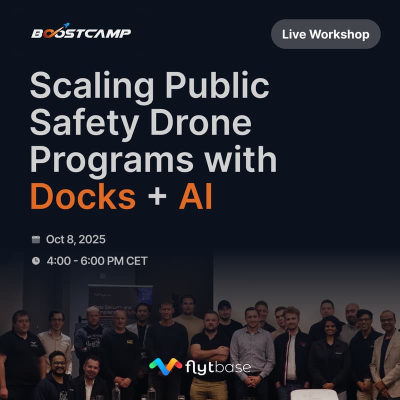 Cover Image for [Workshop] Scaling Public Safety Drone Programs with Docks + AI