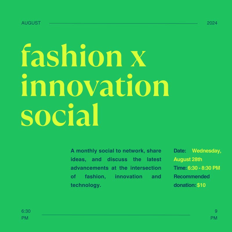 Cover Image for Fashion x Innovation Social