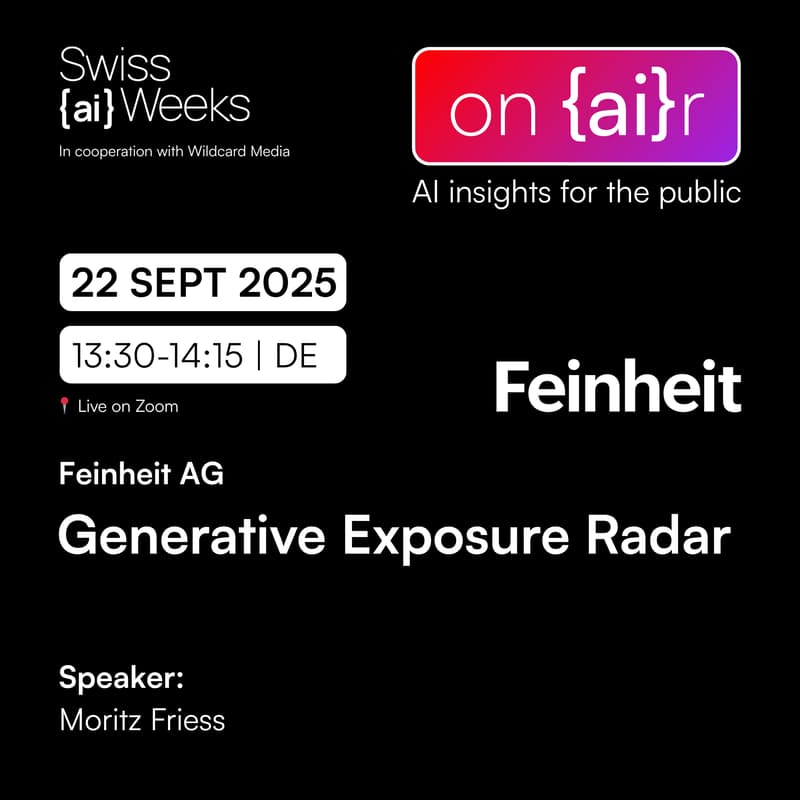 Cover Image for on {ai}r | Generative Exposure Radar | Feinheit