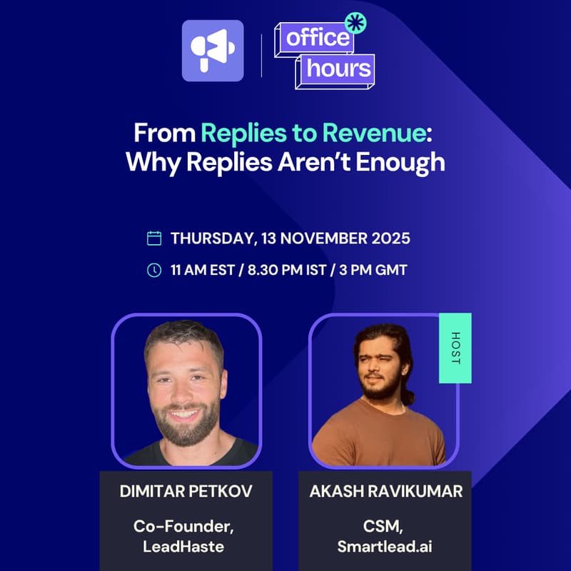 Cover Image for From Replies to Revenue: Why Replies Aren’t Enough
