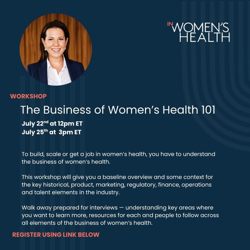 Cover Image for The Business of Women's Health 101