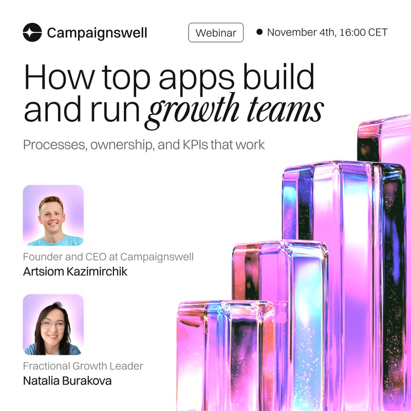 Cover Image for How top apps build and run growth teams
