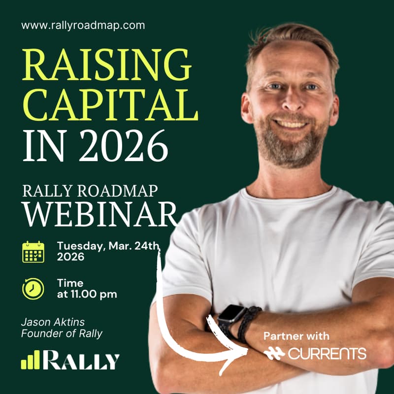 Cover Image for Raise Capital in 2026 | Rally Roadmap Webinar