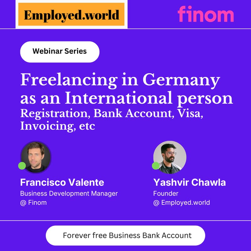 Cover Image for Freelancing in Germany as international person