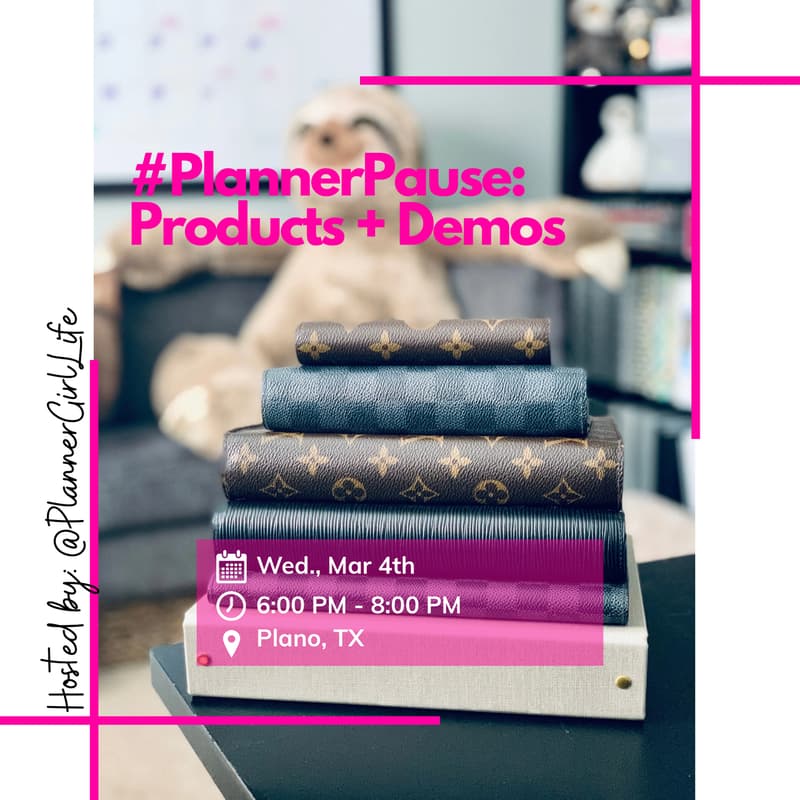 Cover Image for #PlannerPause: Products + Demos