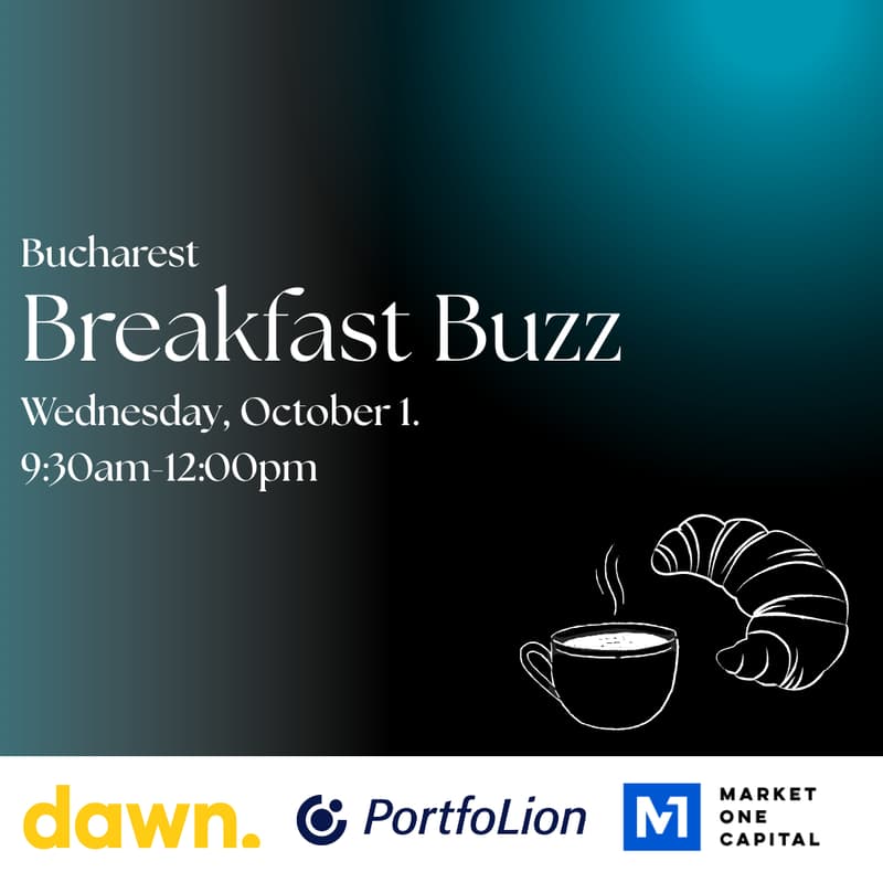 Cover Image for Breakfast Buzz w/ Portfolion & Dawn Capital & Market One Capital