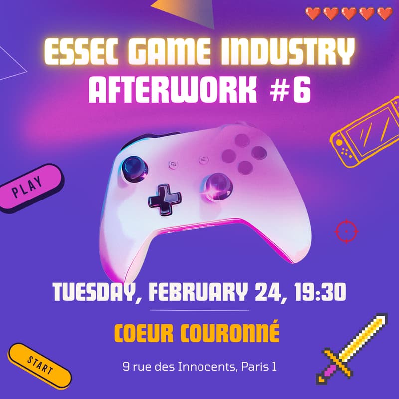 Cover Image for ESSEC GAME INDUSTRY's Afterwork #6