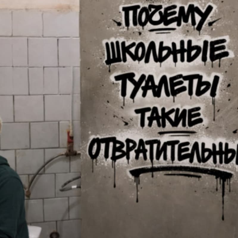 Cover Image for Кирилл Курицын: Почему школьные туалеты такие отвратительные