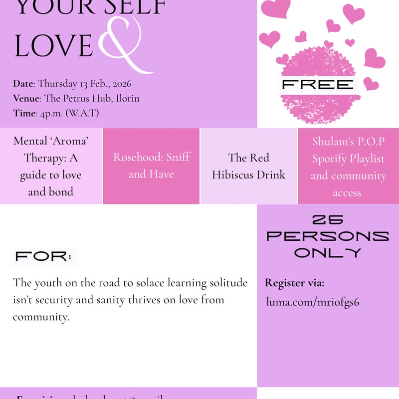 Cover Image for S.o.S Wellness: Your SELF and LOVE