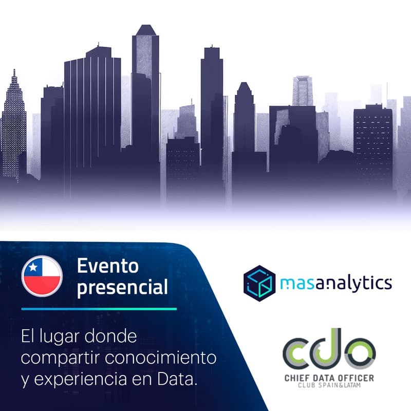 Cover Image for Evento Club CDO: Chief Data Officer Spain & Latam (Chile)