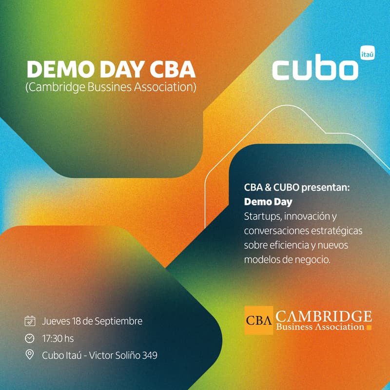 Cover Image for Demo day CBA (Cambridge Bussines Association)