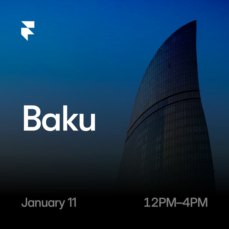 Cover Image for Framer Meetups x Baku