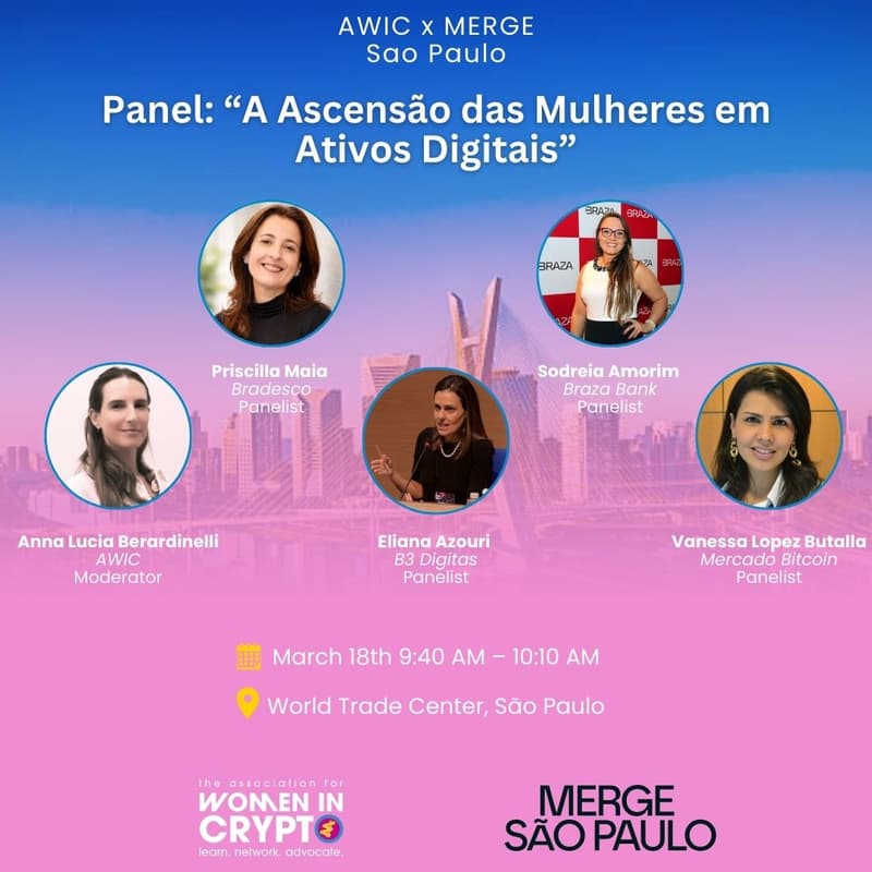 Cover Image for “A Ascensão das Mulheres em Ativos Digitais | Powered by AWIC.”