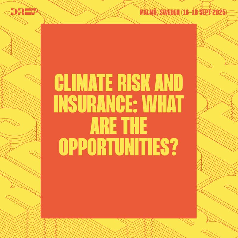 Cover Image for Climate Risk and Insurance: What are the opportunities?