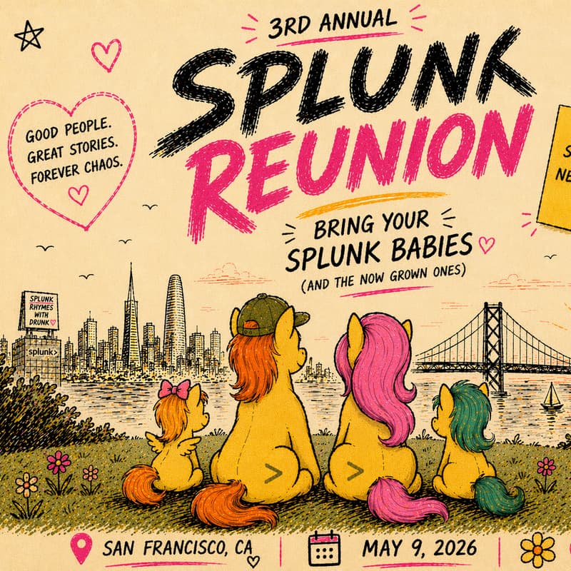 Cover Image for Splunk Family Reunion 2026 - SAVE THE DATE