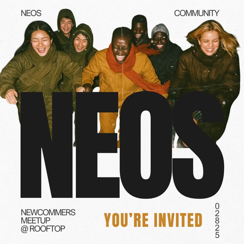 Cover Image for NEOS - Students & Newcomers Meetup @ The Rooftop