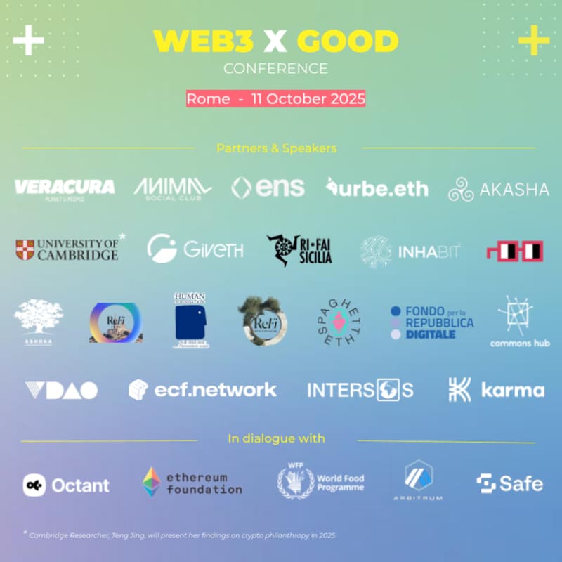 Cover Image for Web3 X Good Conference