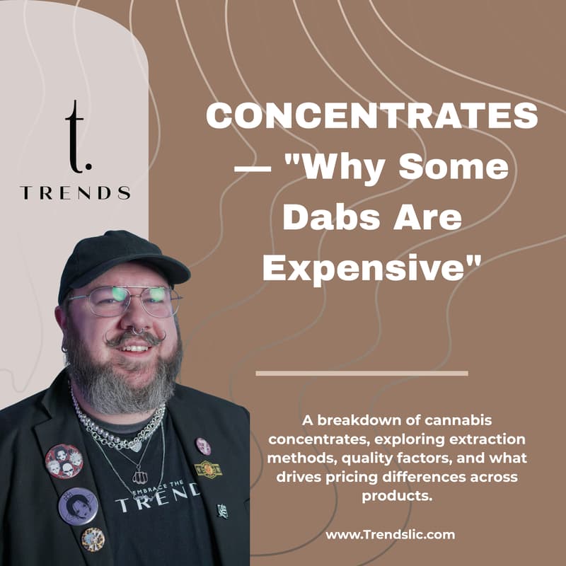 Cover Image for CONCENTRATES- "Why Some Dabs Are Expensive"