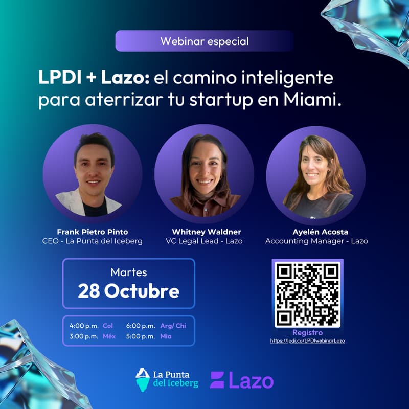 Cover Image for LPDI + Lazo: el camino inteligente para aterrizar tu startup en Miami.