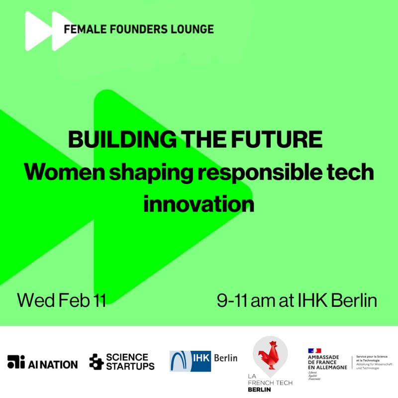 Cover Image for Female Founders Lounge Special Breakfast Edition: Building the Future – Women Shaping Responsible Tech Innovation