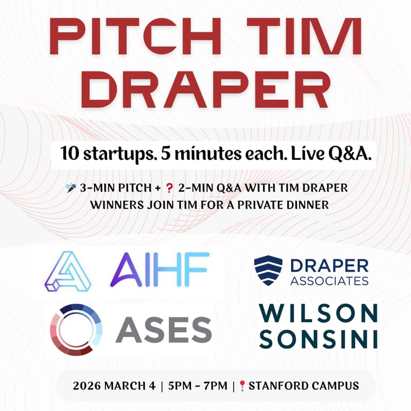 Cover Image for Pitch Night with Tim Draper