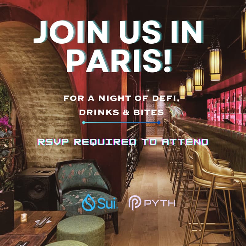 Cover Image for Suinami DeFi Community Event: Drinks & Bites