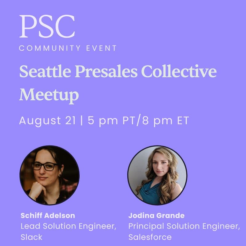 Cover Image for Seattle Presales Collective Meetup