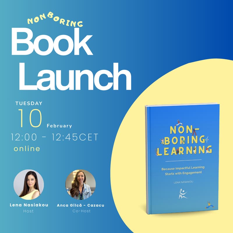Cover Image for Non-Boring Book Launch Online