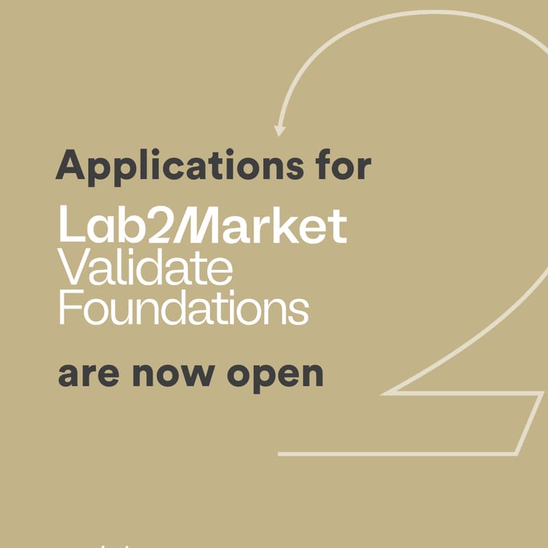 Cover Image for Lab2Market Validate Foundations Ontario Winter 2026 Cohort