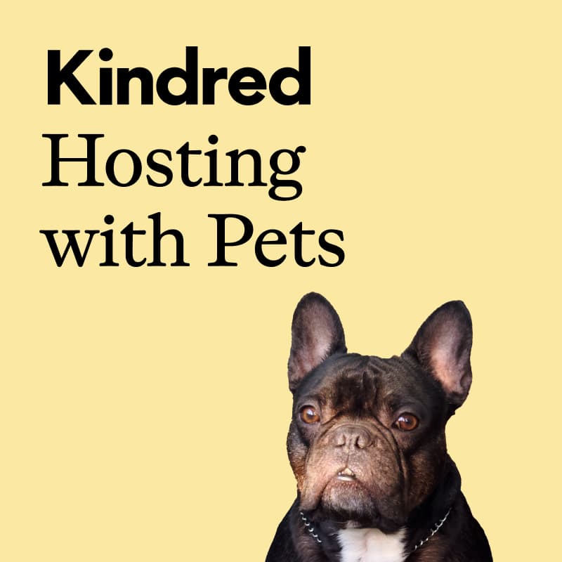 Cover Image for Kindred Live: Hosting with Pets, Stories From Home