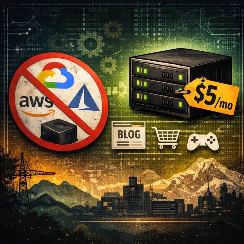 Cover Image for Forget the Big Cloud: Learn how to self-host your products in a single £3.63/mo VPS