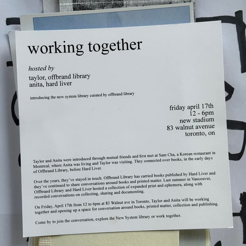 Cover Image for working together