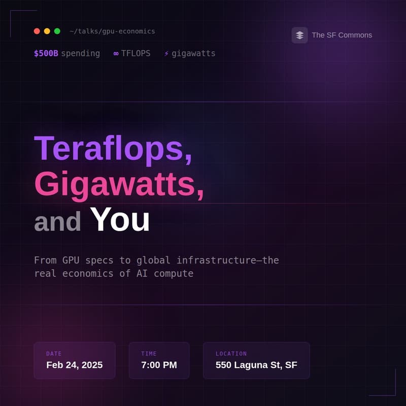 Cover Image for Teraflops, Gigawatts, and You [public]