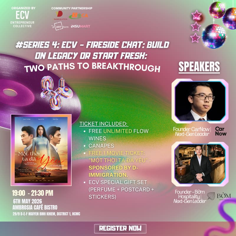 Cover Image for #SERIES 4: ECV - Fireside Chat: Build on Legacy or Start Fresh - Two Paths to Breakthrough