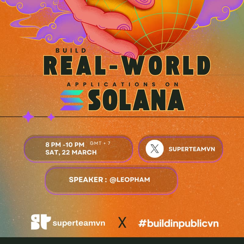Cover Image for Build real-world applications on Solana