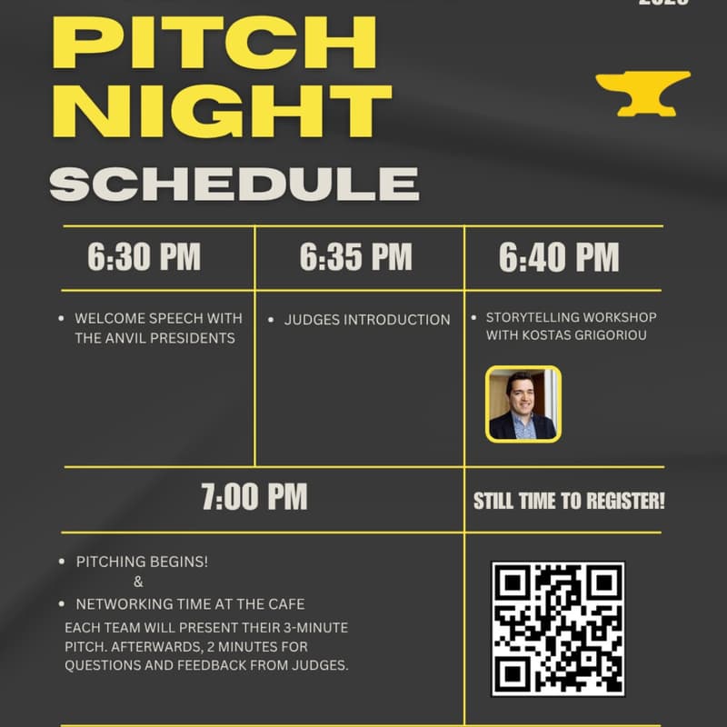 Cover Image for The Anvil’s Pitch Night