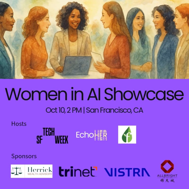 Cover Image for Women in AI Showcase [REGISTER ON PARTIFUL]