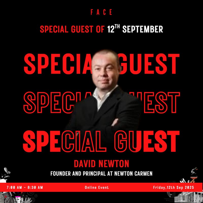 Cover Image for FACE Online Event β Founding Member Introductions, 12th September (Online Session)