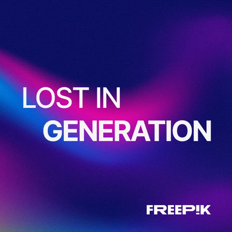 Cover Image for Lost in Generation: An AI Creative Session by Freepik