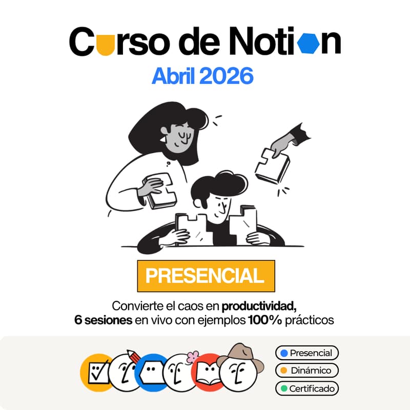 Foto de portada de Curso de Notion - Presencial
