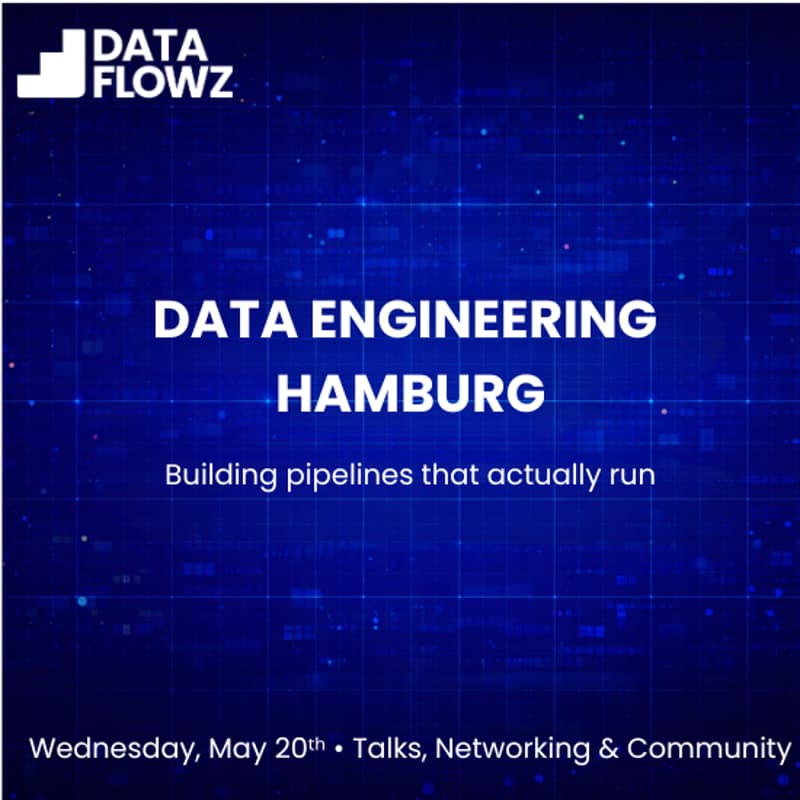 Cover Image for Data Engineering Meet-up Hamburg