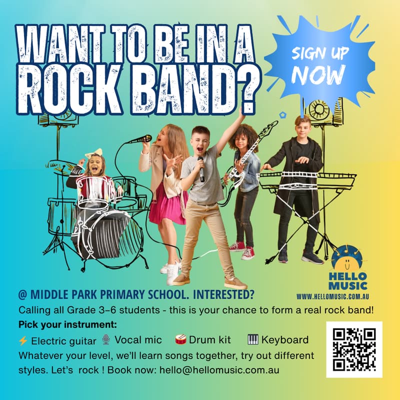 Cover Image for Middle Park Rock Band